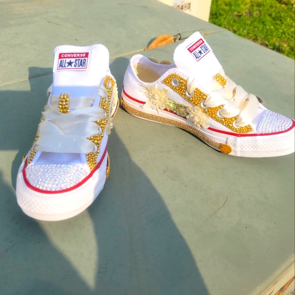 Bling sneakers